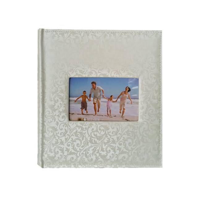 White leather album 5R book binding