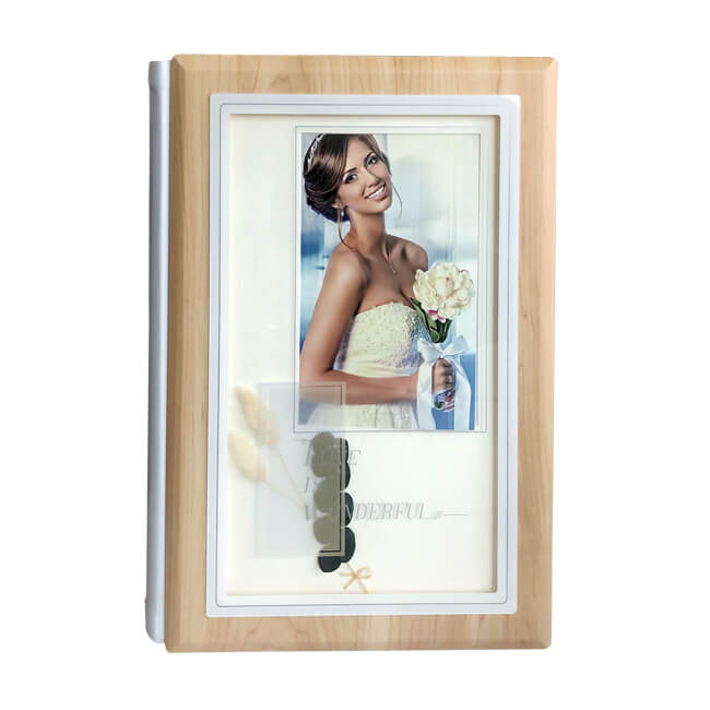 LUXURY wedding album stick page with briefcase