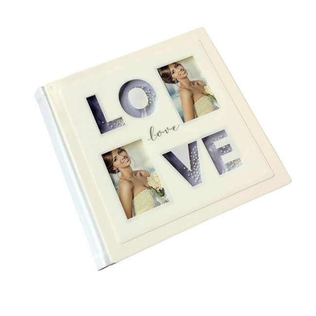 Wedding album love self adhesive page 31.5x32.5cm