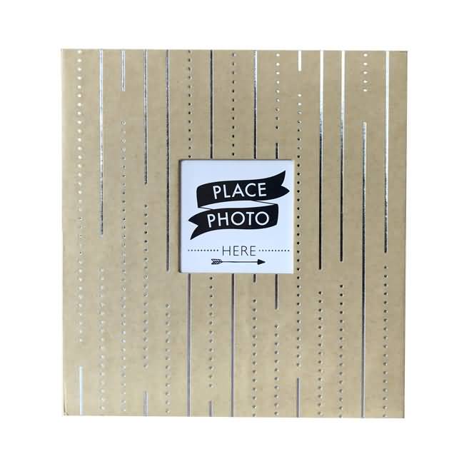 Album Brown Silver strip 120 photos 11.5*15cm
