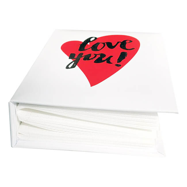 Album Love Greeting Basic Plastic sheets 5"x7"
