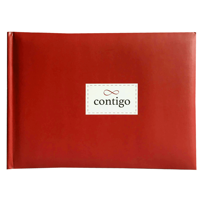 Message Album Red 30 Sticky Pages