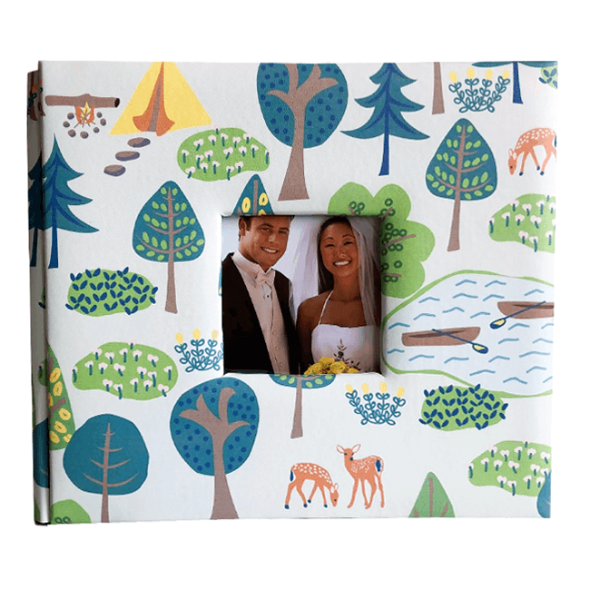 Album Scrapbooking Forest Plant 8"x8" 10 PAGES