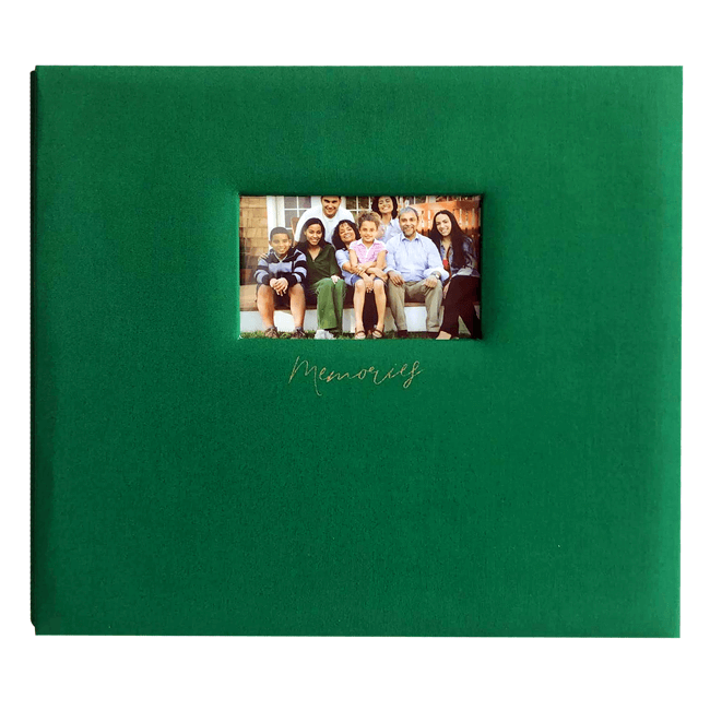 Green Family Fabric Album 500 photos 10X15CM