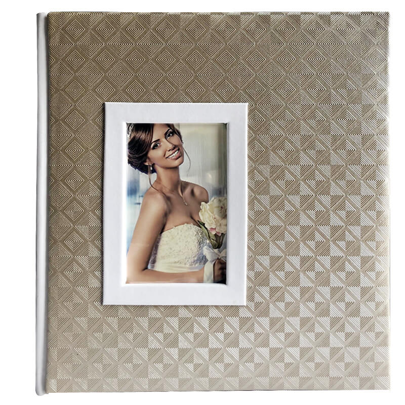 Personalized wedding album 200 memo pockets 6x8 inch