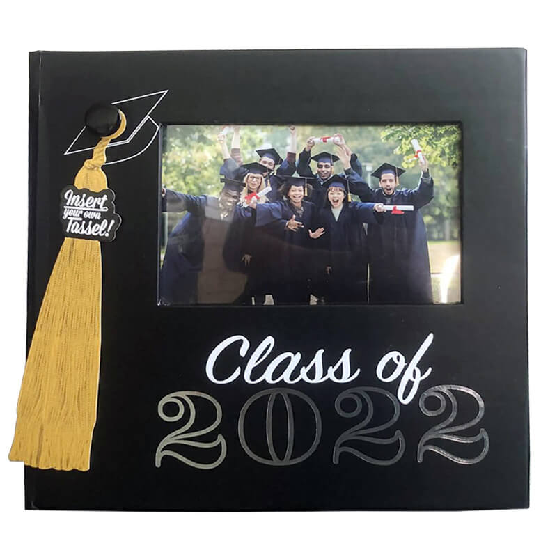 Graduation photo album with tassel 200 photos 10x15 m