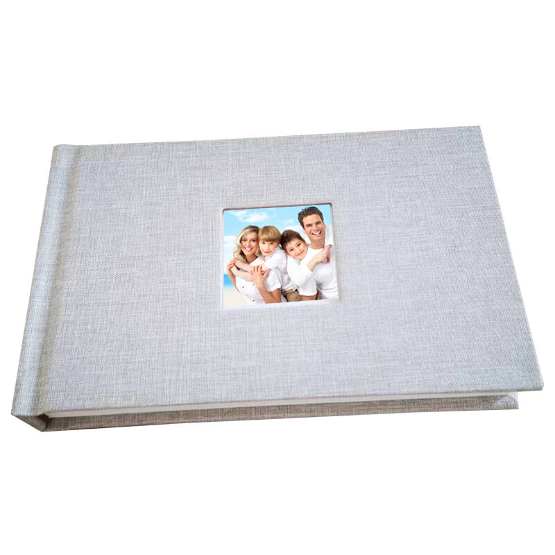 Collection fabric album matted pages 80 photos 9x13cm